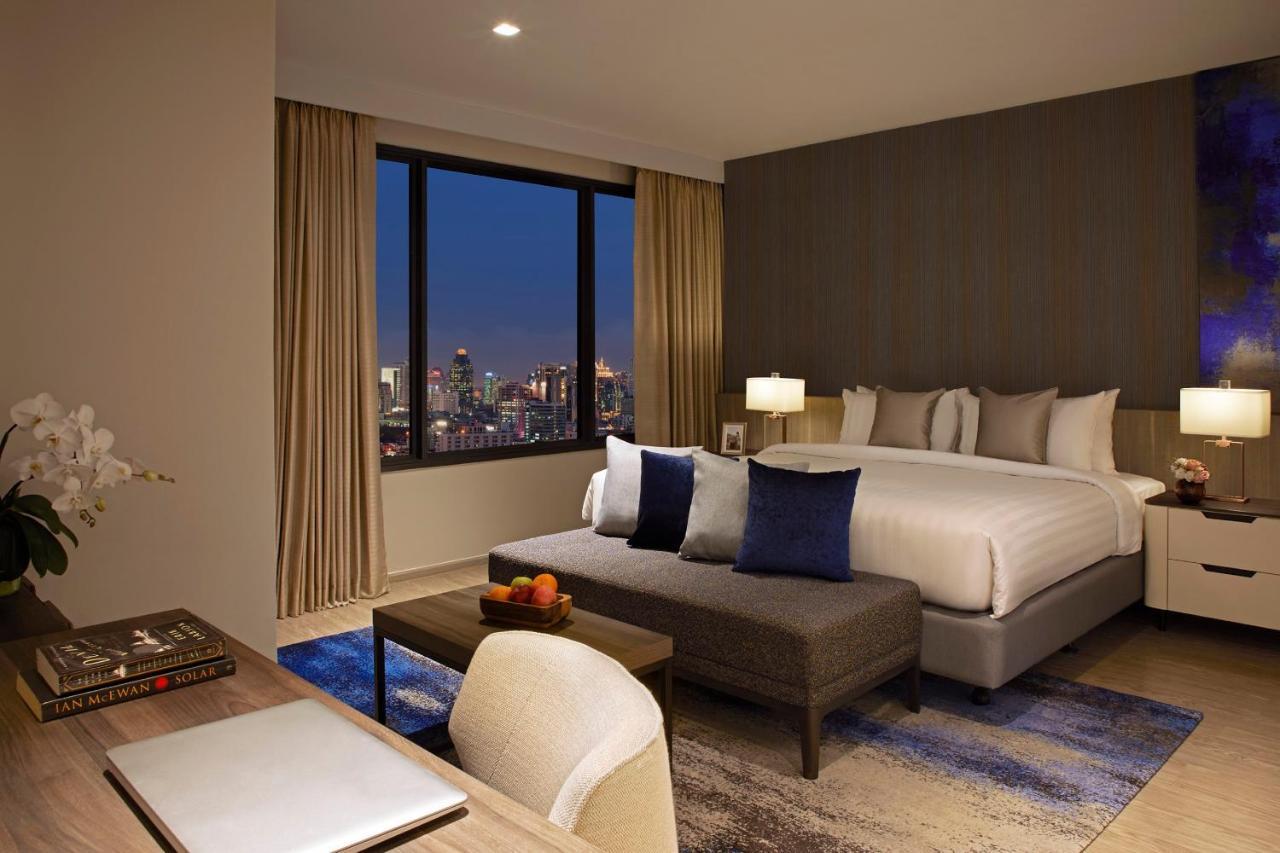 Somerset Rama 9 Bangkok Zewnętrze zdjęcie A bedroom at the hotel